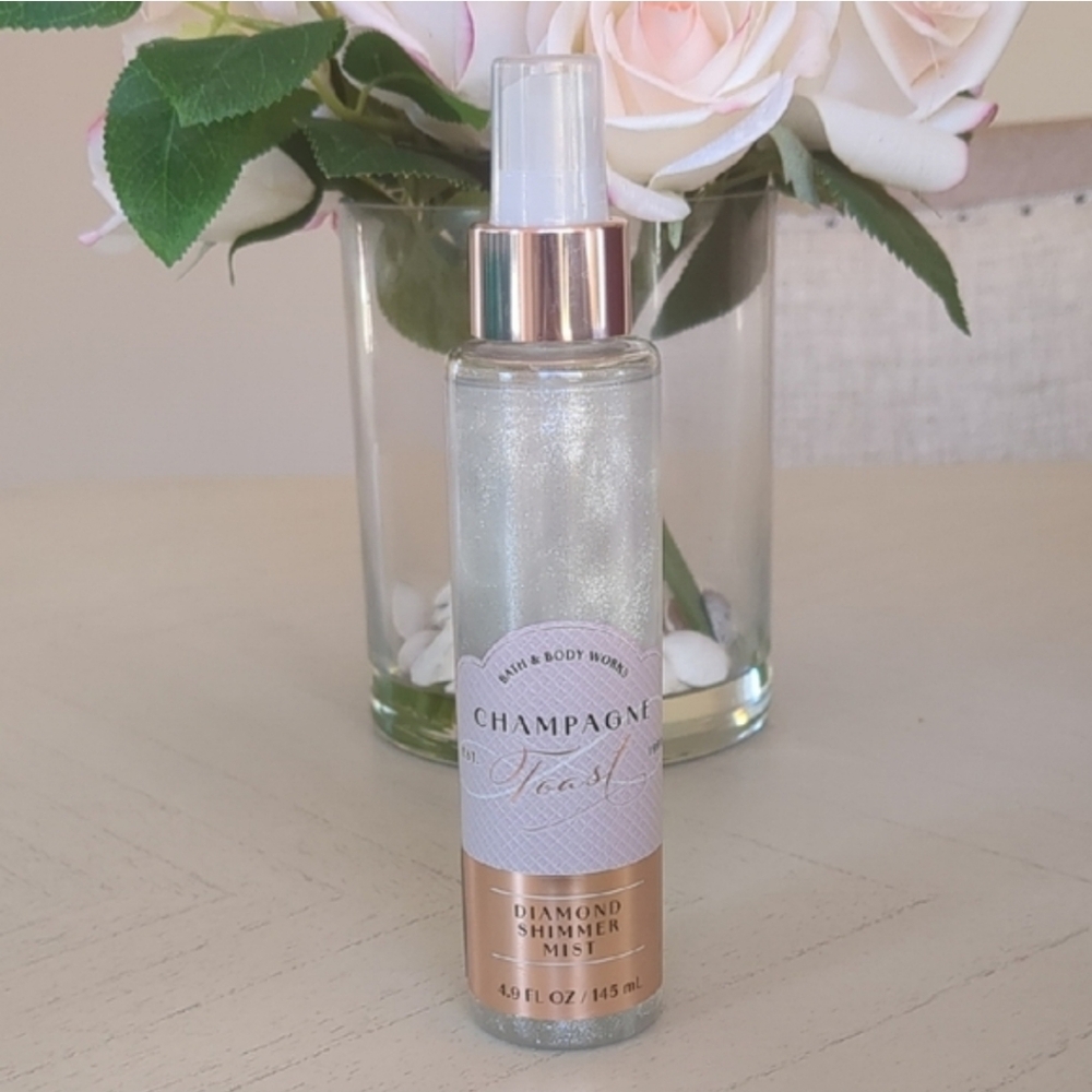 New Bath & Body Works Champagne Toast Diamond Shimmer Mist